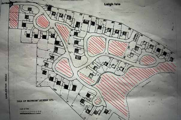 Site plan Laigh Isle